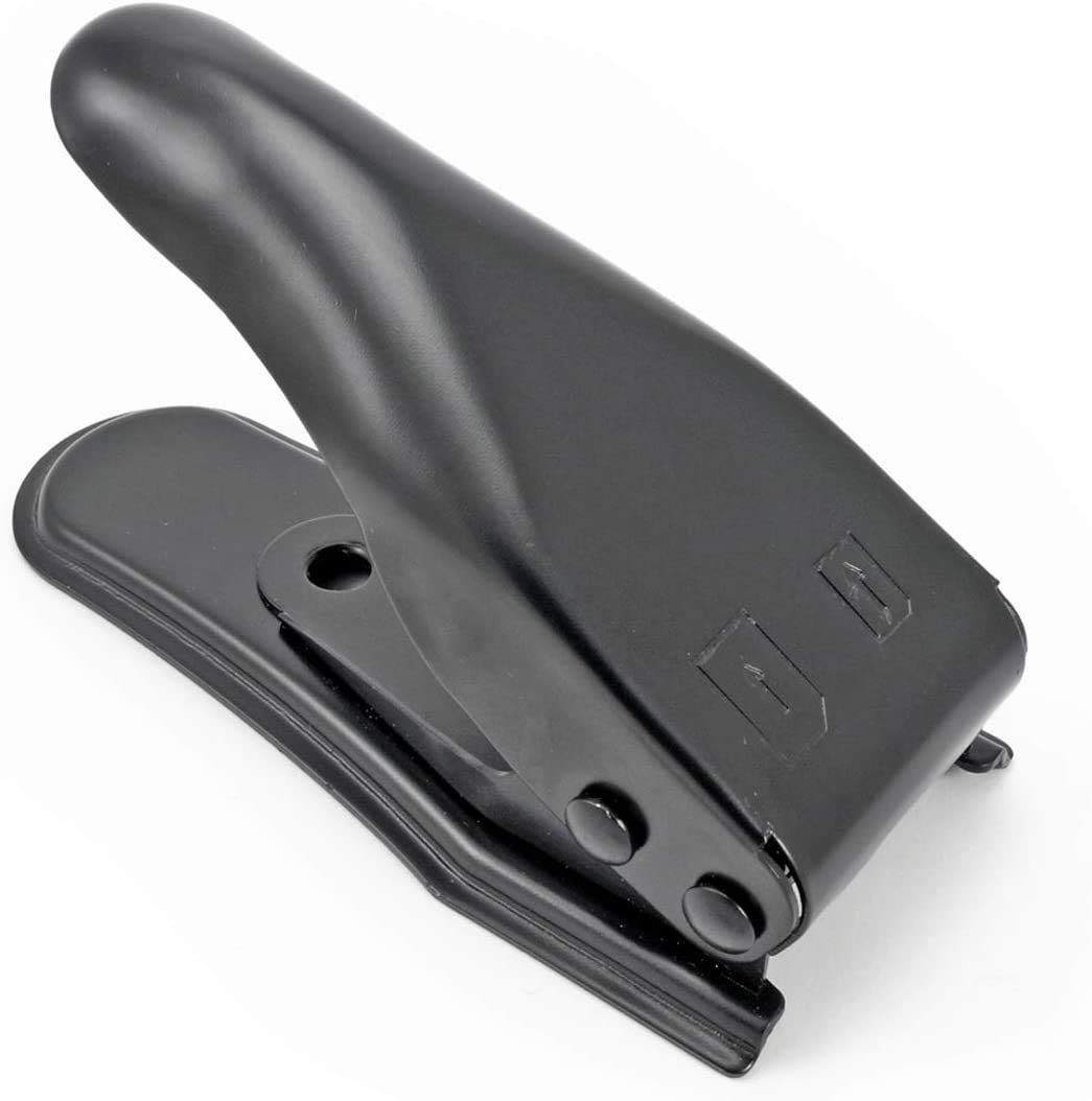 Incutex Dual SIM przecinak do kart do telefonu komórkowego, smartfona i tabletu, czarny