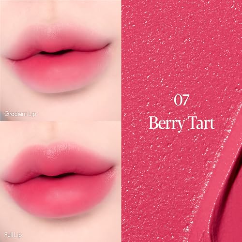 Image of Espoir Couture Lip Tint Fitting Blur #7 Berry Tart | Smudge-Proof Fixing Lip Stain, Soft & Creamy Texture without Flaking, Lightweight and Comfortable Matte Finish, Korean Makeup, Vegan, 0.14 oz