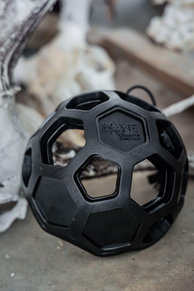Bone Collector Game Calls Battle Ball Rattle System: Realistic Buck Sounds, Portability, and Versatile Hunting Tactics Enhancer - Made in The USA, Patent-Pending Design