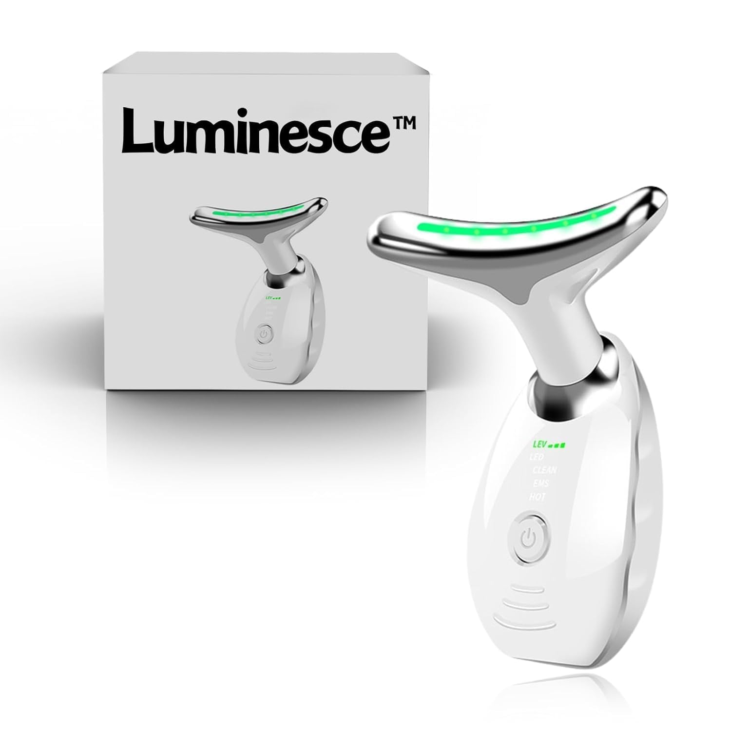 Amazon.com: Luminesce 7-in-1 Led Facial Sculptor Shell-Shaped