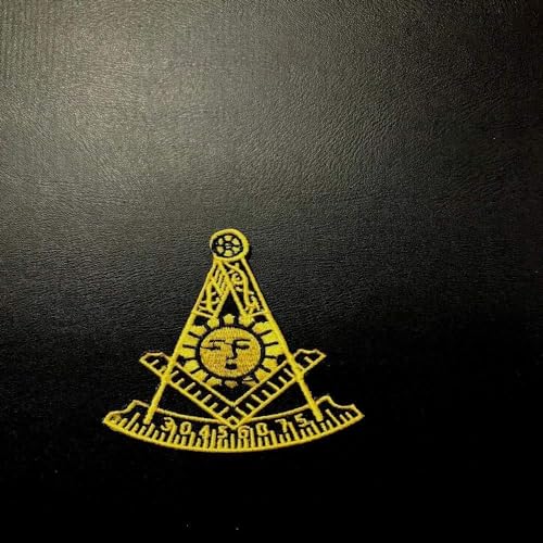 Masonic Regalia MM/WM and Provincial Past Master Masonic with Yellow Embroidery Apron Freemason Apron2