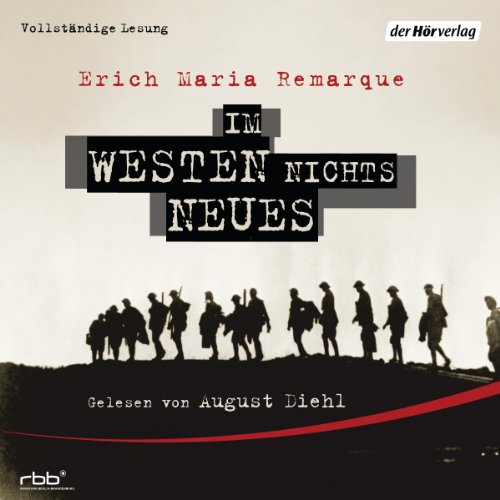 Diseño de la portada del título Im Westen nichts Neues