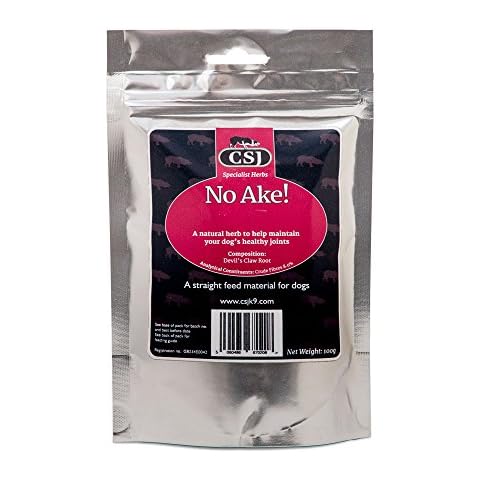 CSJ No Ake Dog Herb Supplement A natural Anti Inflammatory For Dogs - 100g Cover
