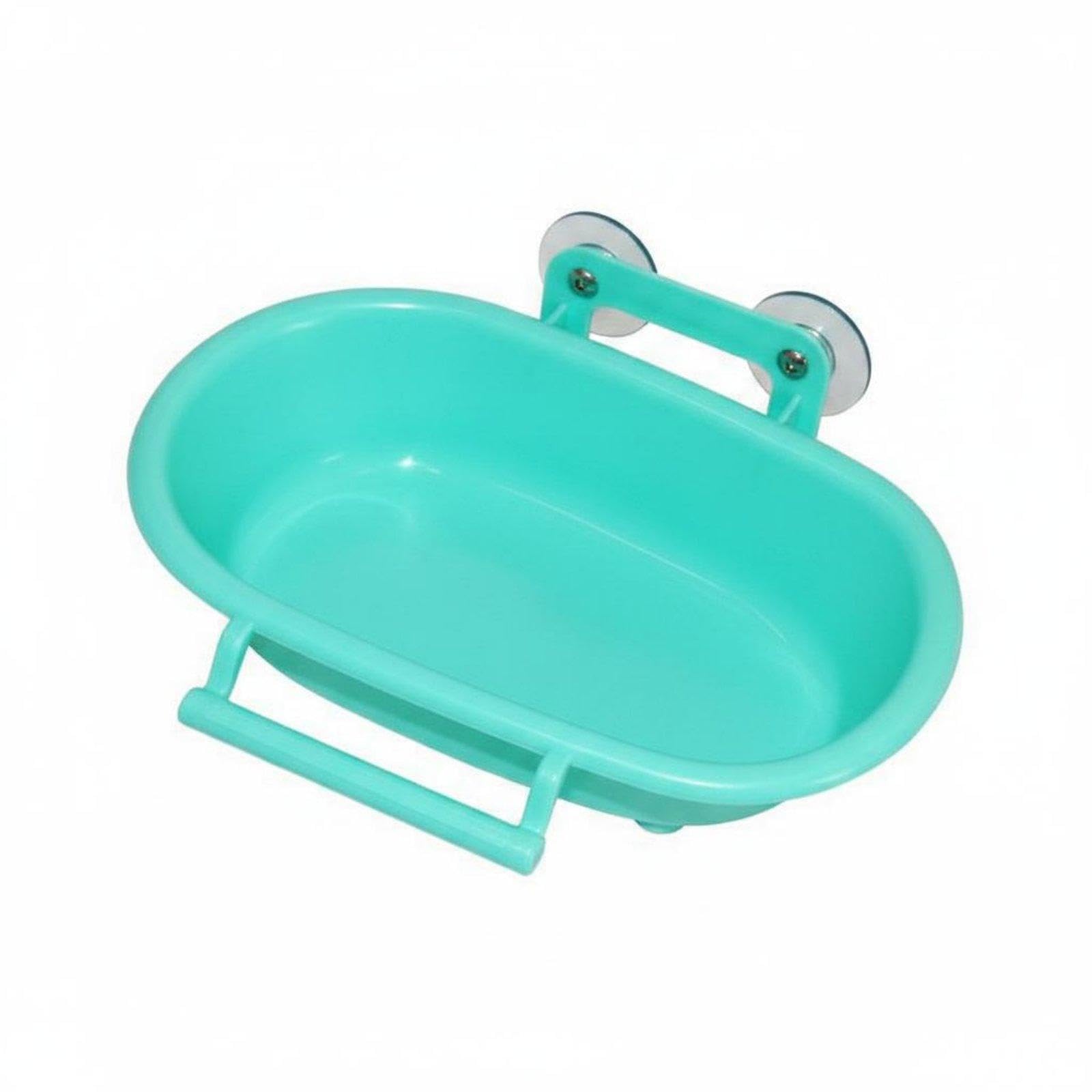 Parrot Bath Bowl Dual Use Bird Cage Bath-Simple to Install Cage Bird Feeder Tray Large Green Bath Box|Home & Garden| Yard, Garden & Outdoor Living| Bird & Wildlife Accessories| Birdbaths-image-45