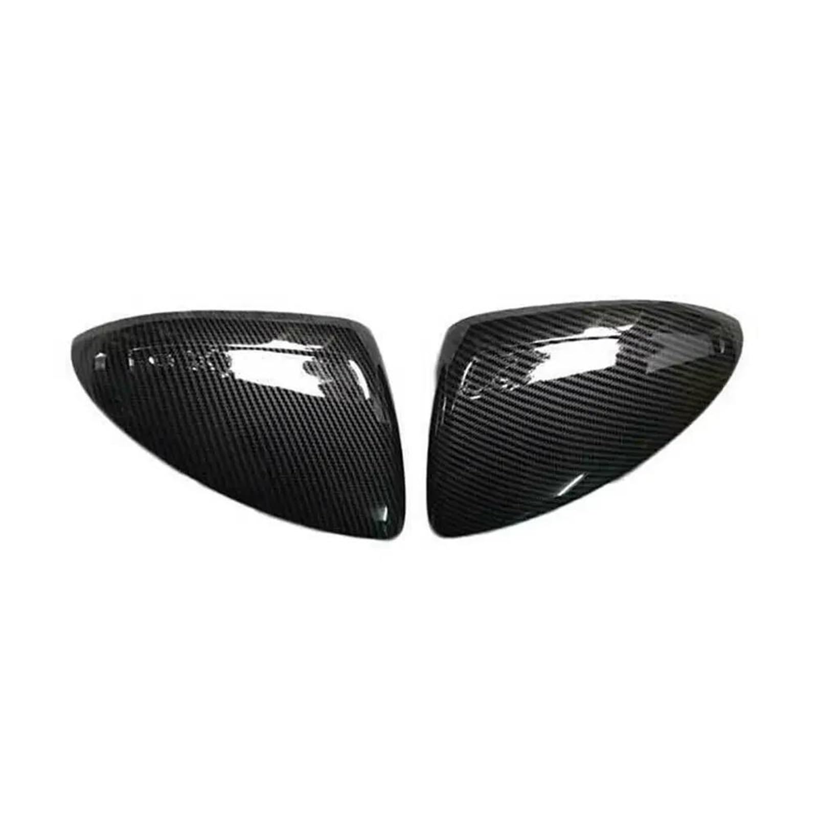 Wing mirror Car Accessories Exterior Door Side Wing Rearview Mirror Cover Cap Housing For Chevy For Cruze 2017 2018 2019 Shell Trim(Carbon Fiber)