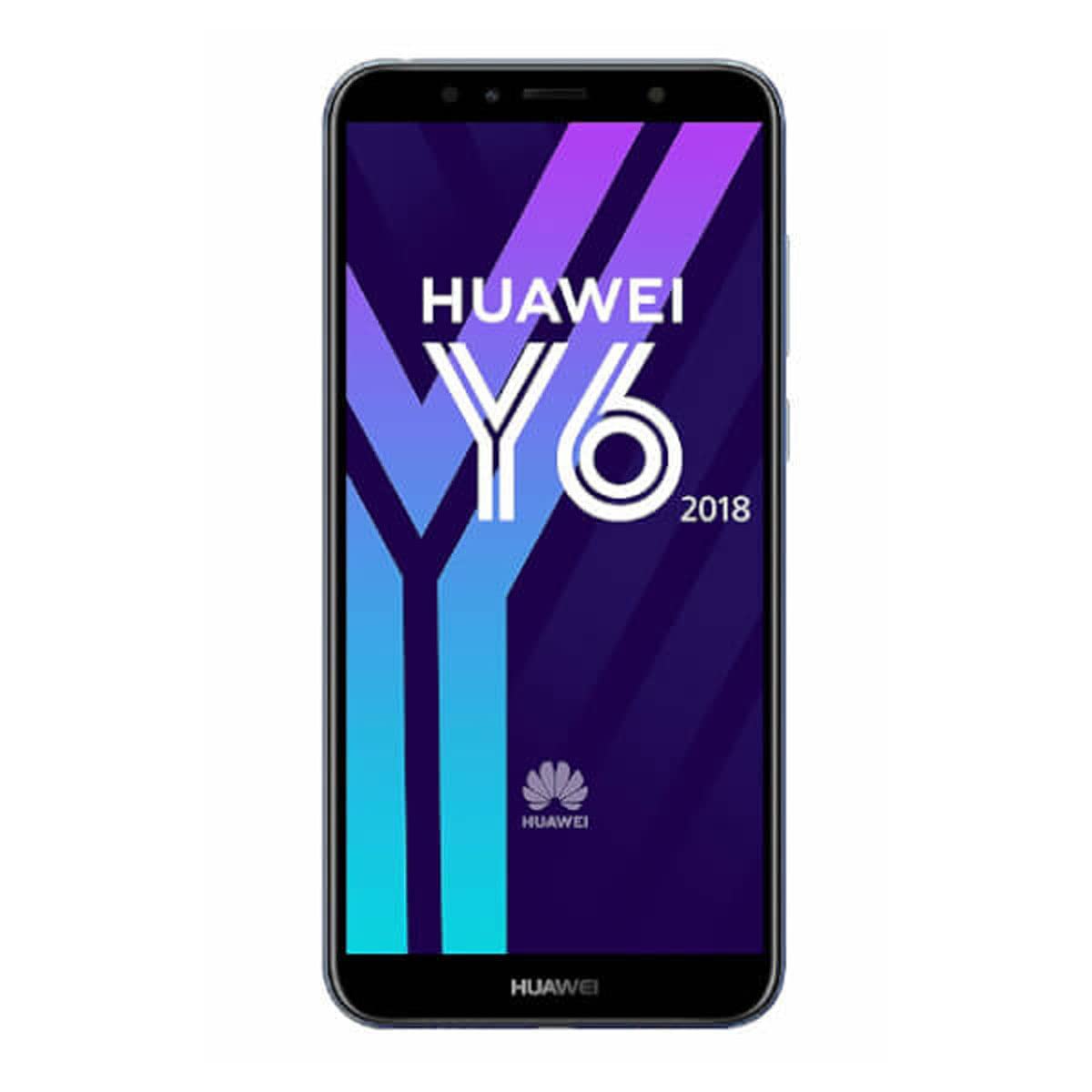 Huawei Y6 2018 Dual-Sim Smartphone 14,5 cm (5,7 Zoll) (3000mAh Akku, 16 GB interner Speicher, Android 8.0) Blau