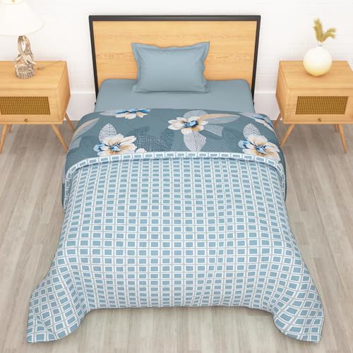 Image of Single Bed Comforter 180 GSM 150x225 CM, Grey