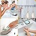 Baderke 36 Pcs Soap Saver Set for Packaging Gift Including Wooden Dish Holder Exfoliating Bag with Drawstring Soap Pads for Bar Wedding Baby Shower Homemade Gift (Brown Color)
