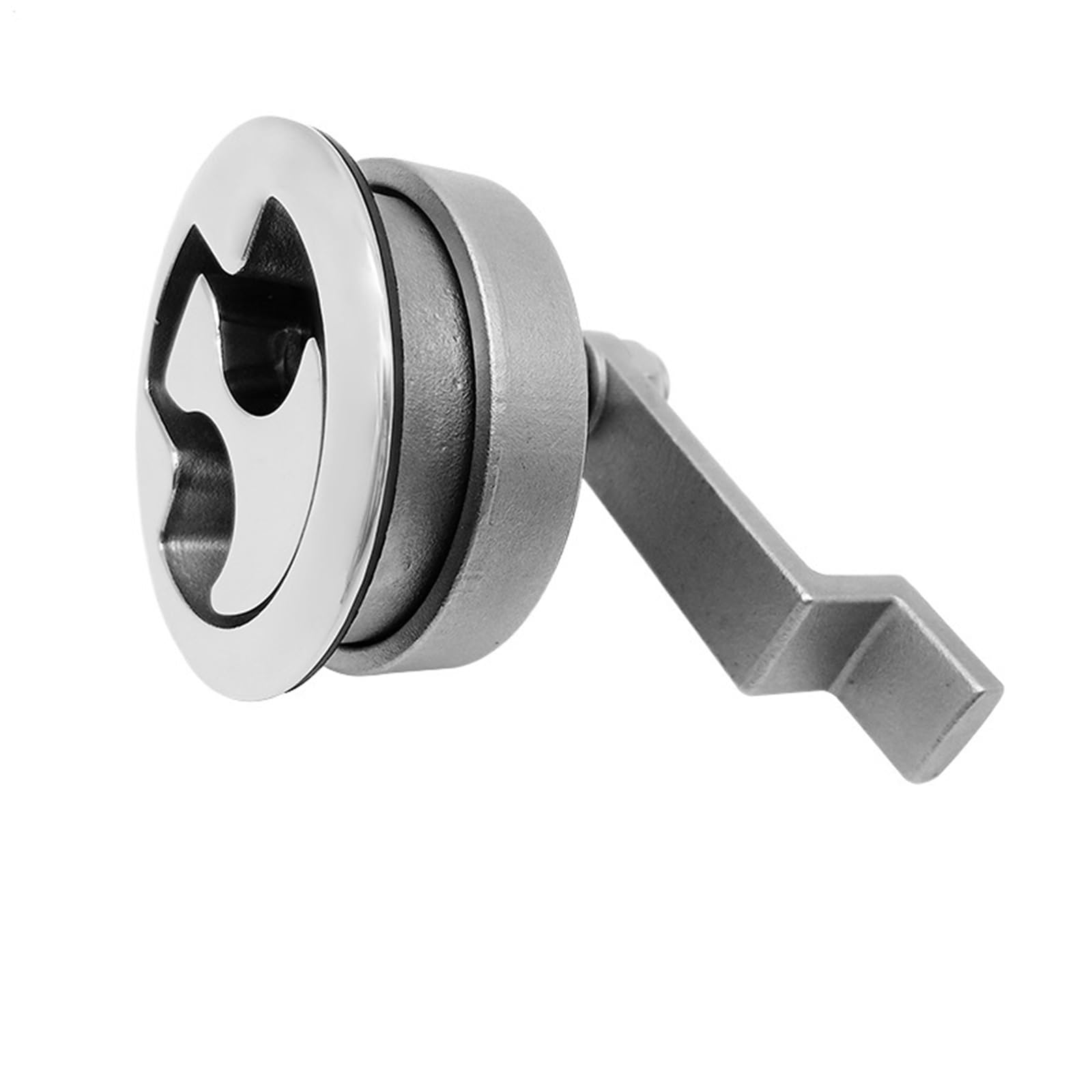 Serrure rotative en acier inoxydable de haute précision pour trappe de pont