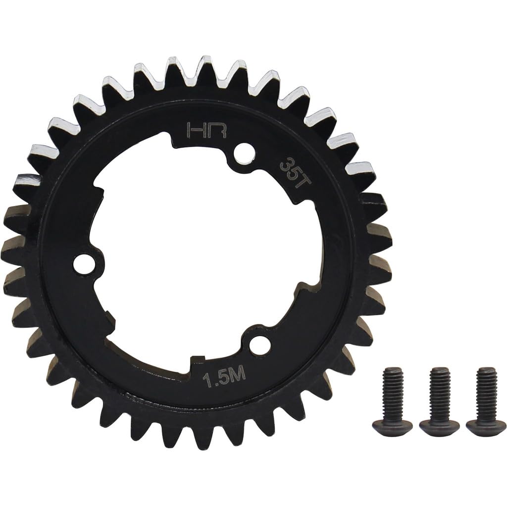 Amazon.com: Hot Racing SXMX35M15 35t Mod 1.5 Steel Spur Gear TRA