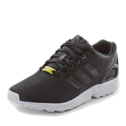 adidas Zx Flux-träningsskor för män, Svart svart svart vit, 44 EU