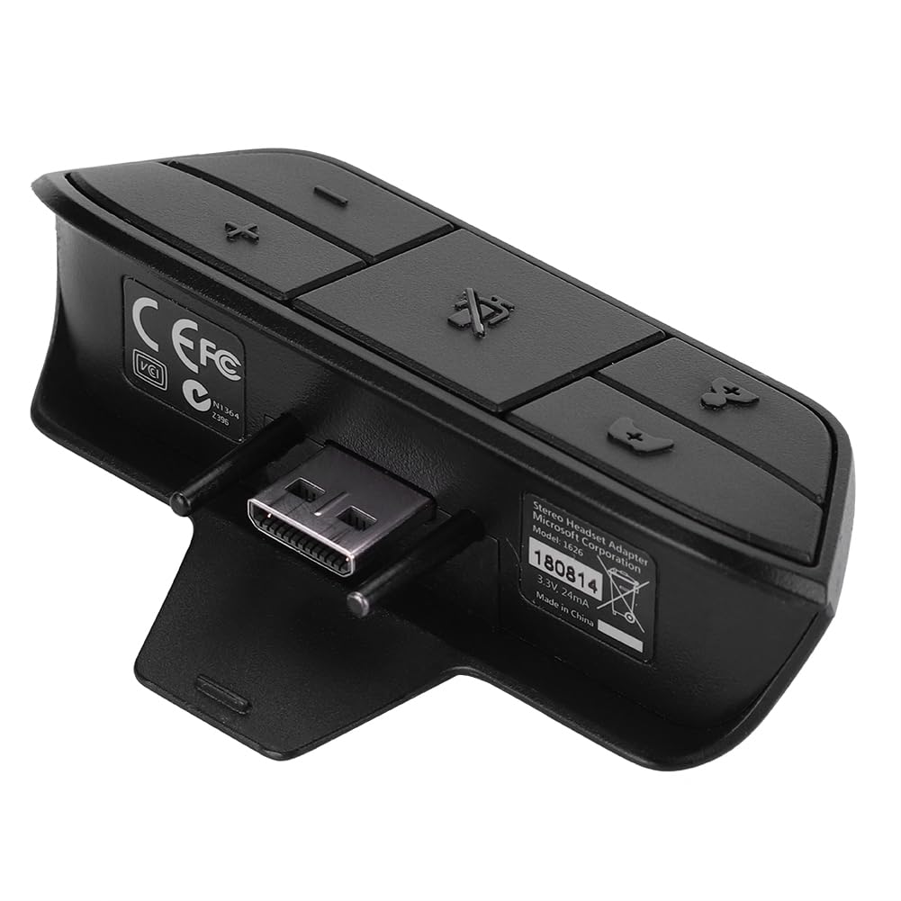 Adattatore Audio Per Controller Xbox One - Cuffie Stereo Con Controlli Volume E Chat (Jack 3.5mm CTIA) - 3