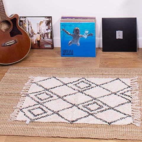 Sass & Belle Berber Style Tufted Rug Cover