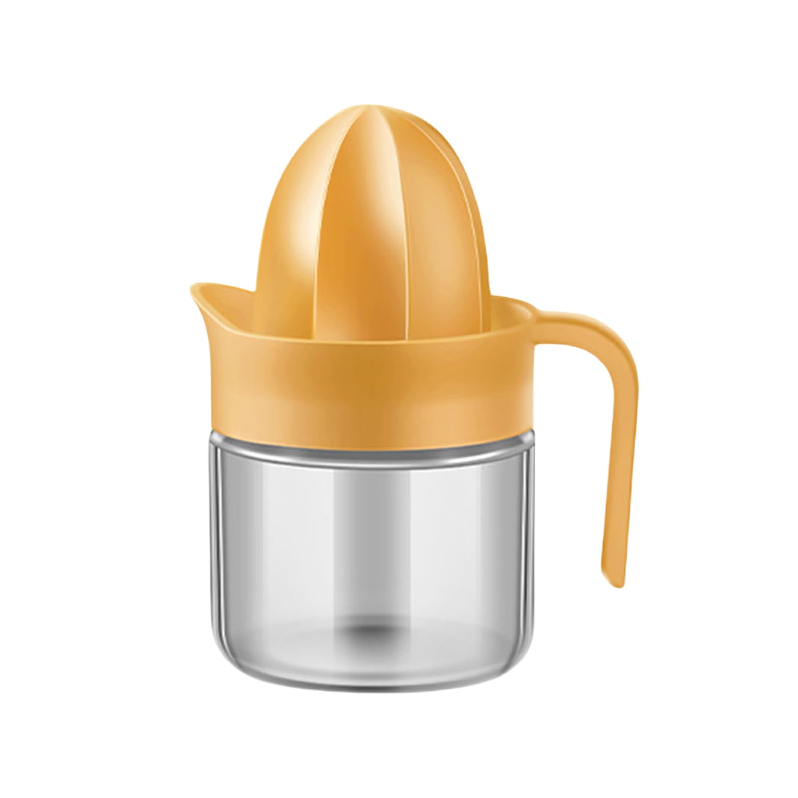 Jazuaiao Citrus Juicer Manual Hand Squeezer Space Saving Hand Press Tool Handle Rotating Juices Extractors for Outdoor Camp Juicer