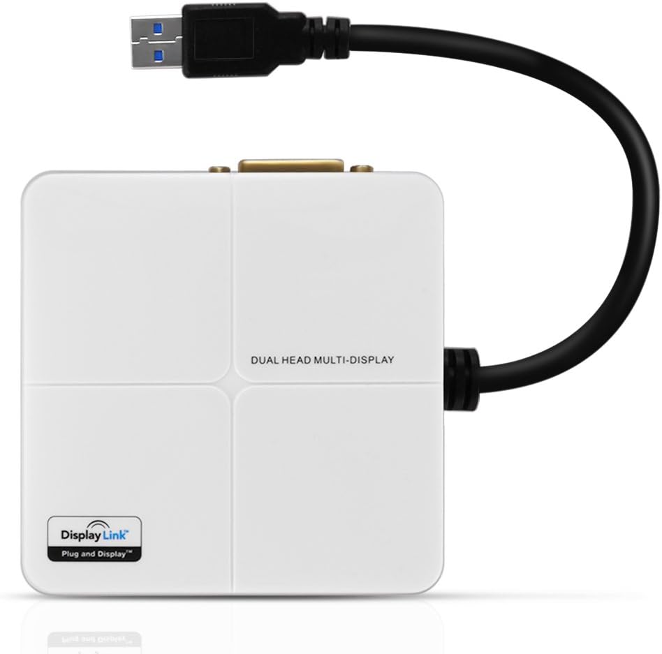 Suреr Chеар 🛒 TNP USB 3.0 to HDMI & DVI/VGA + RJ45 Gigabit Ethernet Network Adapter Converter - External Video Graphics Card for Dual Multi Display Monitor Setup Multiple Extended Desktop Screen Connector