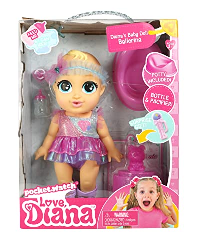 Muñeca Princesa Love Diana Baby Doll 13.39 in miniatura 3
