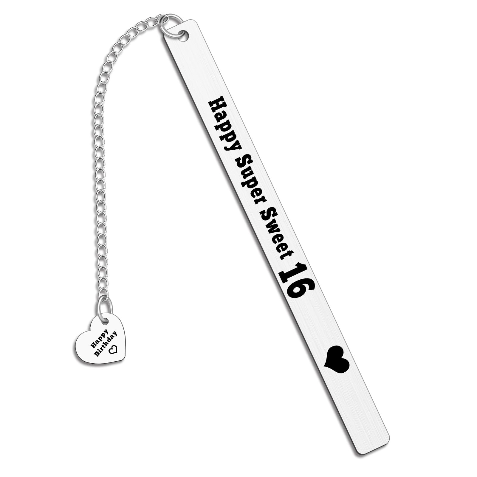 Sweet 16 Gift for Girls Sweet 16th Birthday Gift for Girls Boys Bookmarks Gifts for Book Lover 16 Year Old Birthday Gifts for Sister Daughter Son