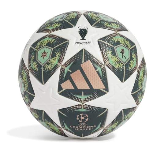 adidas UEFA Champions League Munich 25 FIFA Quality Pro Ball JH1279, Ballons de Football Unisexes, Vert, 5 EU