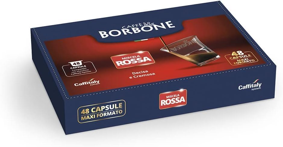 🇮🇹 CUORE NAPOLETANO IN OGNI SORSO: Caffè Borbone: qualità, passione e storia in un'unica capsula. Il piacere di un caffè eccellente, pronto in pochi secondi.