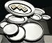 NEW-ExpresslyHubert-Round Serving Tray Stainless Steel(90900)