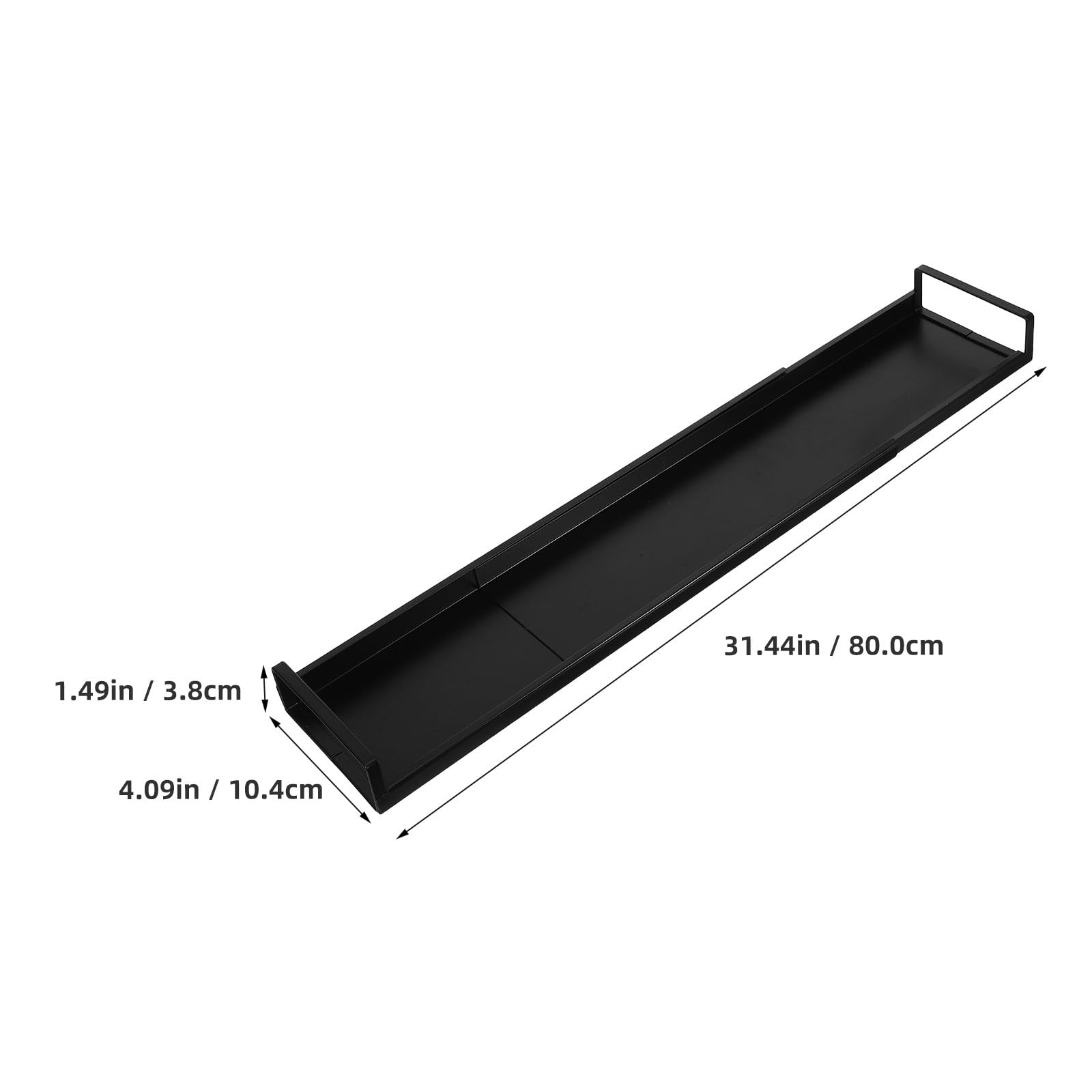 Estante para Especias Paneles Desmontables Estufa de Hierro Negro Organizador Magnético para Condimentos, Optimización de Espacio en Cocina
