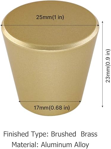 Miniatura 2 de homdiy - Perillas redondas para gabinetes y cajones de cocina y cómoda, serie LS6785