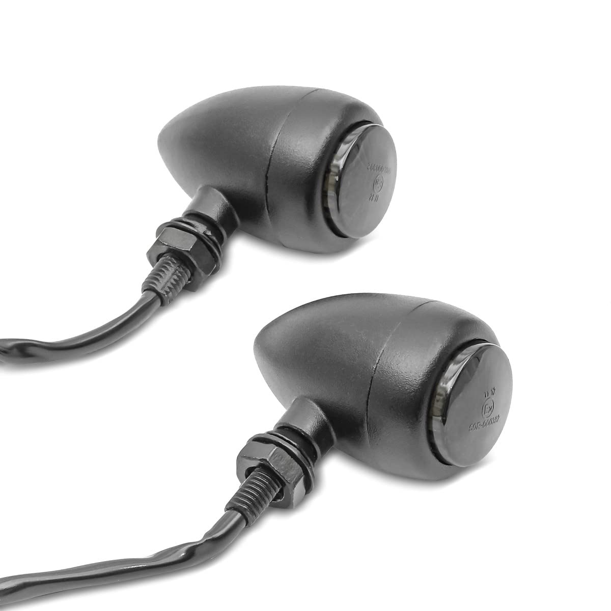 Clignotants Moto LED Lumitecs BL15 2 pièces teinté pour Chopper