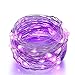 BINZET 10ft 30 LEDs Warm White Starry Starry Light String Light 3xAA Battery Powered Flexible Indoor String Lights Wedding Party Light
