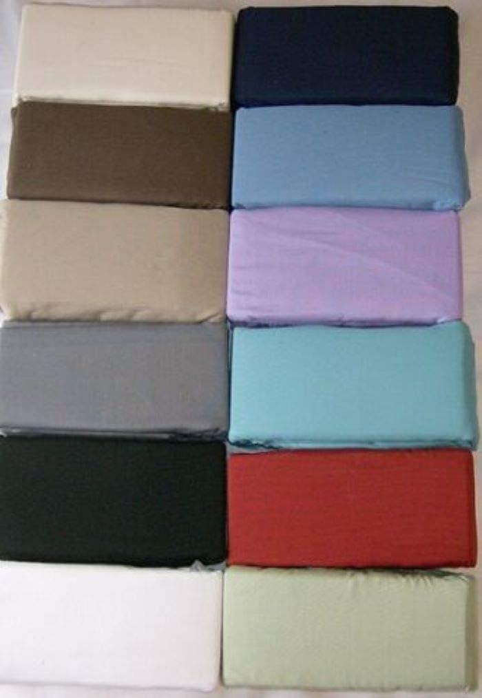 Bedroom Fashions 16" White Twin Daybed Tailored Bed Skirt Dust Ruffle Split Corners