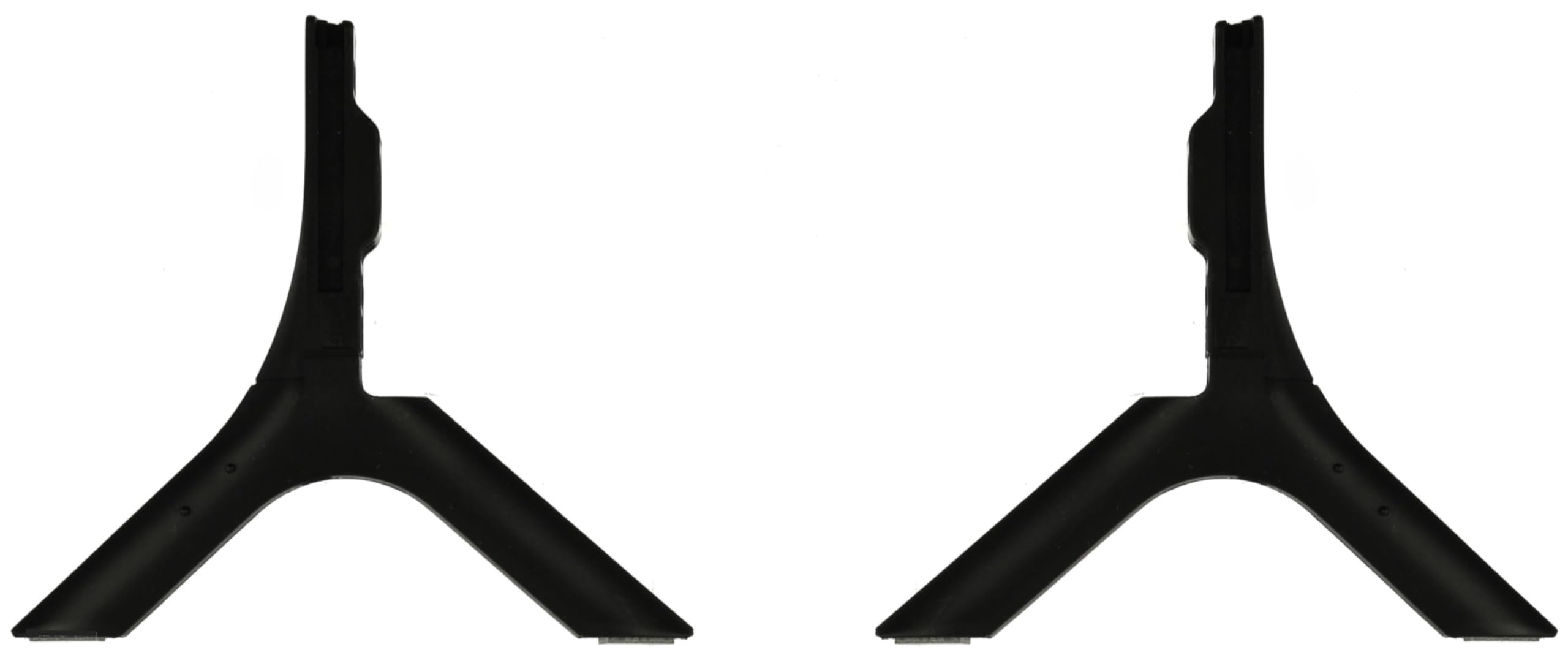 Factory Part - Legs Base Stands Compatible with Samsung Smart QLED TV Models: QN32Q60DAFXZA and QN32Q60CAFXZA (Screws Included).