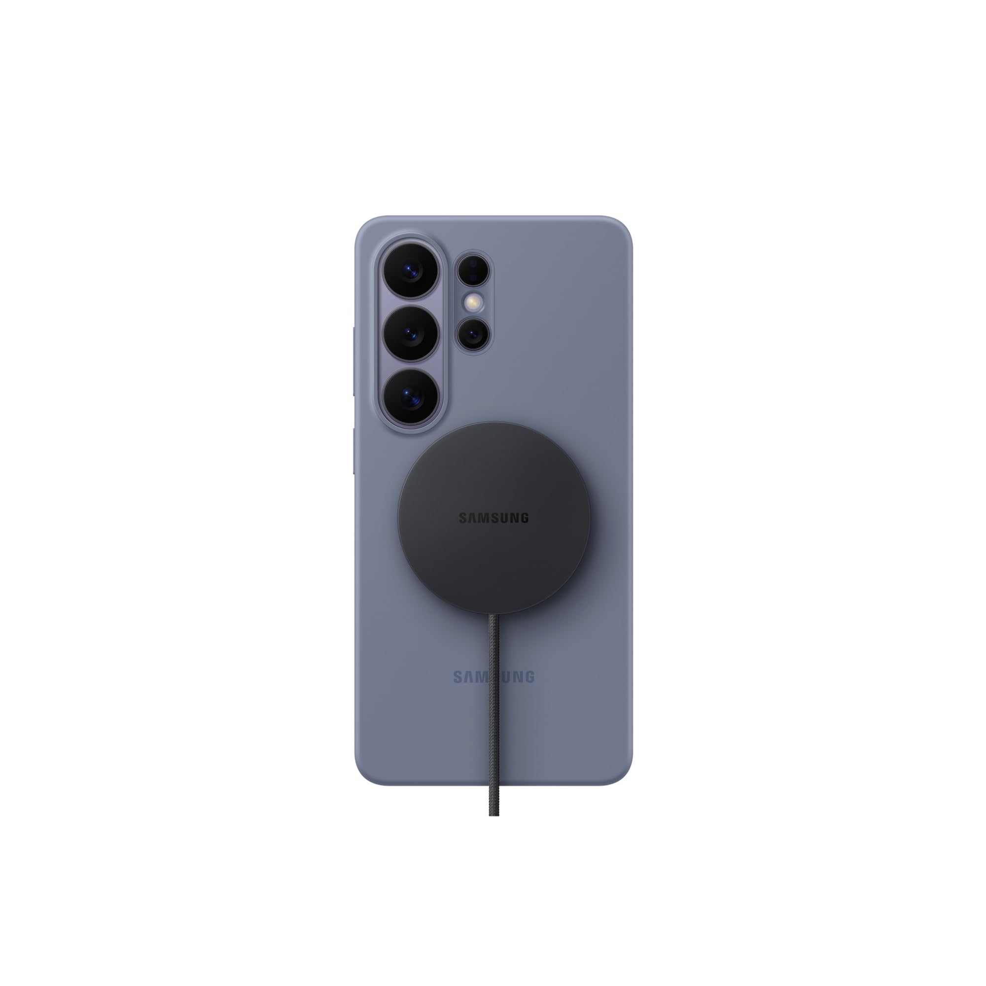 Samsung Magnet Wireless Charger 25 Watt mit Schnellladeadapter 45 W Dark Gray, EP-P2900TB