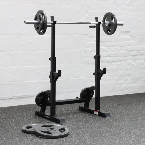 Phoenix Fitness 2” Olympic Barbell Bar or EZ Curl Bar - 4ft/5ft Non-Slip Weight Lifting Bar for Strength Training Workout at Home & Gym - 2-inch Straight or Curved Bar: 4ft or 5ft - Image 6