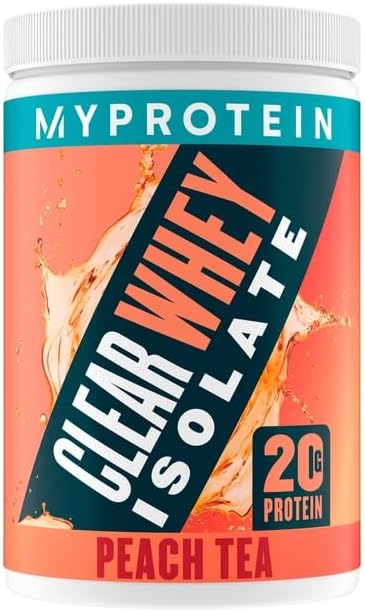 Myprotein Clear Whey Isolate Protein Powder - Peach Tea - 244g - 10 Servings