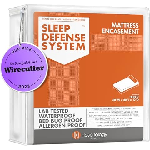 HOSPITOLOGY PRODUCTS Mattress Encasement - Queen Cover