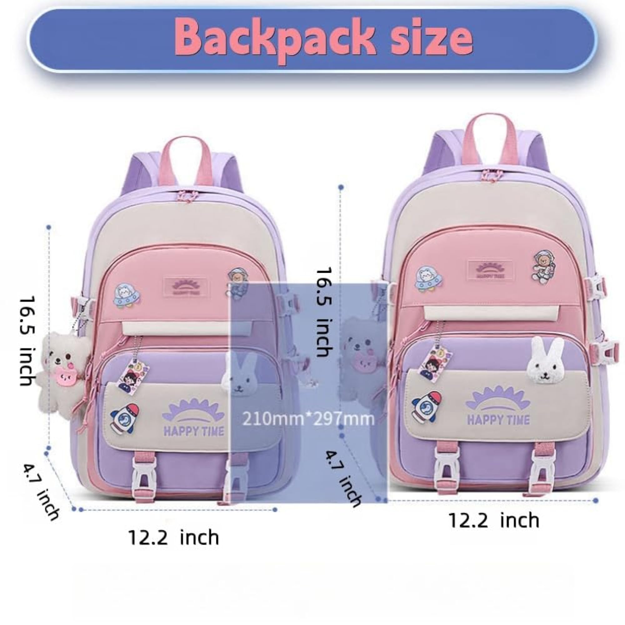 Korean Cute Backpack for Primary School Girls