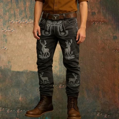Pantalon cargo d'été classique imprimé respirant à boutons - 3