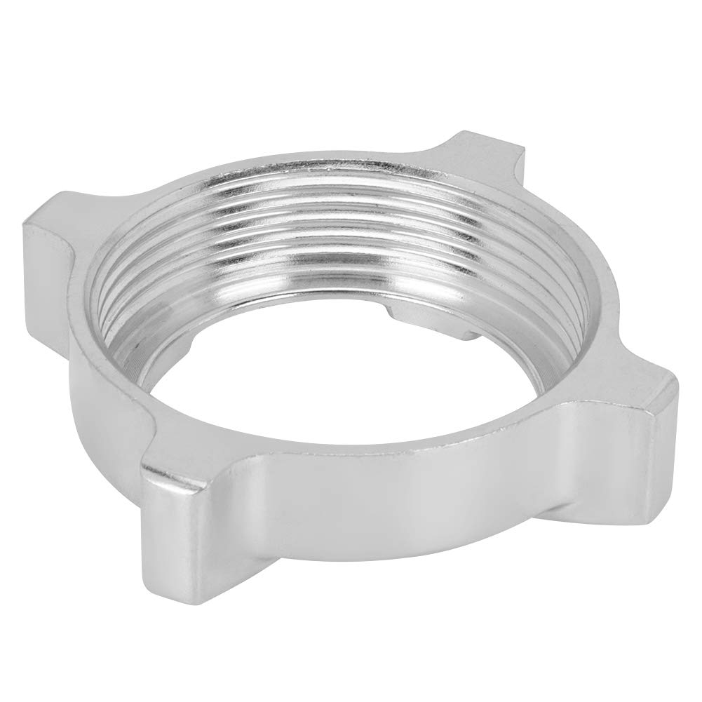 Meat Grinder Nut, Stainless Steel Meat Grinder Nut Househould Meat Grinder Replacement Nut Kitchen Accessories Thread Diameter 7.3cm