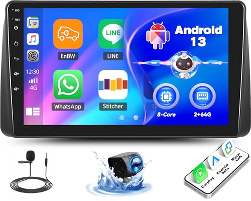 SIXTOP 8-Core 2+64G Android Car Stereo for Dodge Grand Caravan 2011-2020, Chrysler Grand Voyager &...