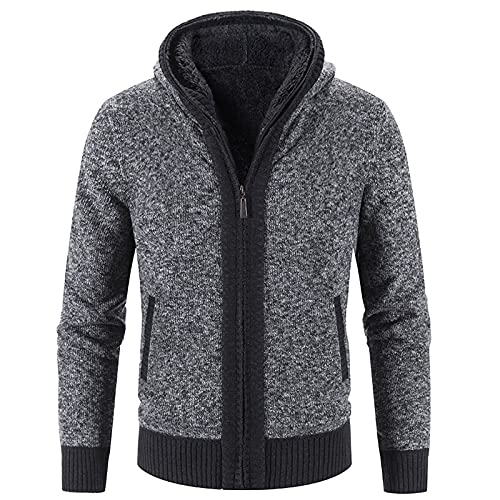 Chemisier d'hiver homme veste cardigan chaud en velours épais