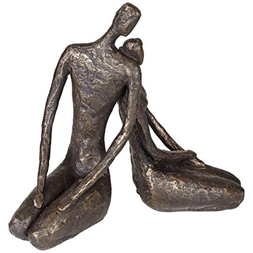Dahlia Studios Loving Couple 11 1/2" Wide Bronze Sculpture #TOP6
