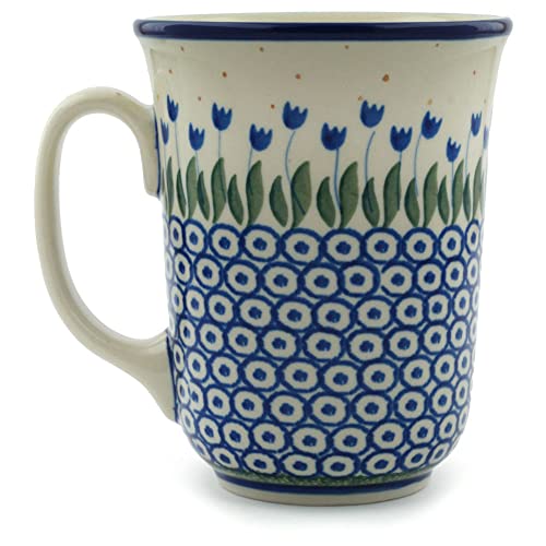 Taza Polmedia Polish Pottery 17 oz Water Tulip miniatura 3