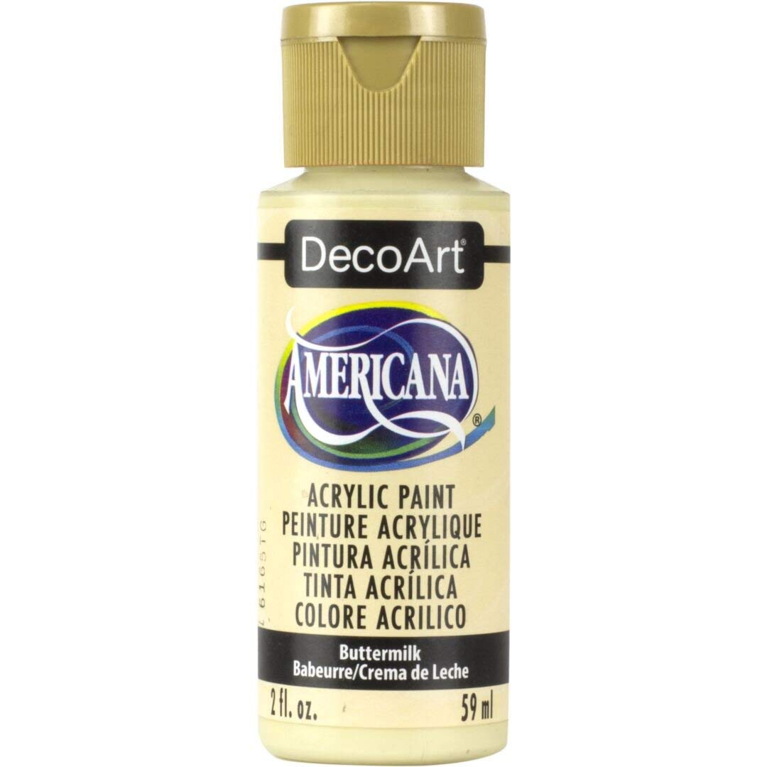 DecoArt Americana Acrylic Multi-Purpose Paint, Buttermilk