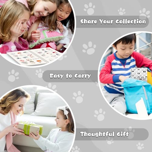 Álbum reutilizable para colección de pegatinas A5 con 37 hojas de liberación | Cuaderno organizador de pegatinas sin usar, ideal para adultos, planificación, diario y scrapbooking miniatura 5