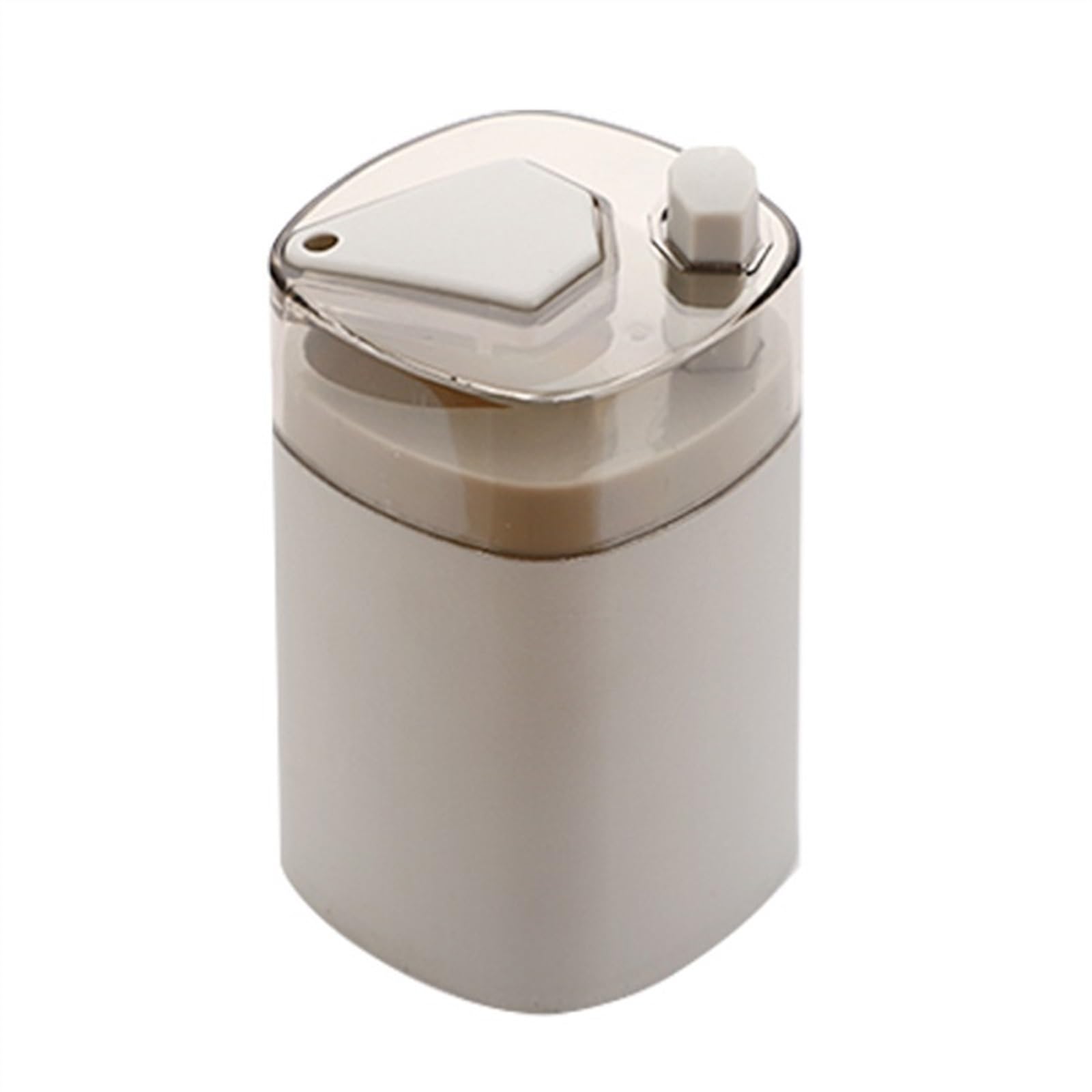 Wdwdw Beige Toothpicks Dispenser Toothpick Box Creative Home Automatic Pop-Up Household Press Case Portable Holder
