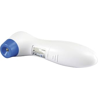 Digital Forehead Thermometer - Infrared - White (Body Temperature Reader, Lightweight, Compact)