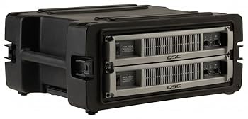 送料込★良品★SKB 4Uコンボラックケース キャスター キャリー 鍵付 Amazon | SKB 4U rSeries ローリングラック、統合バックホイール