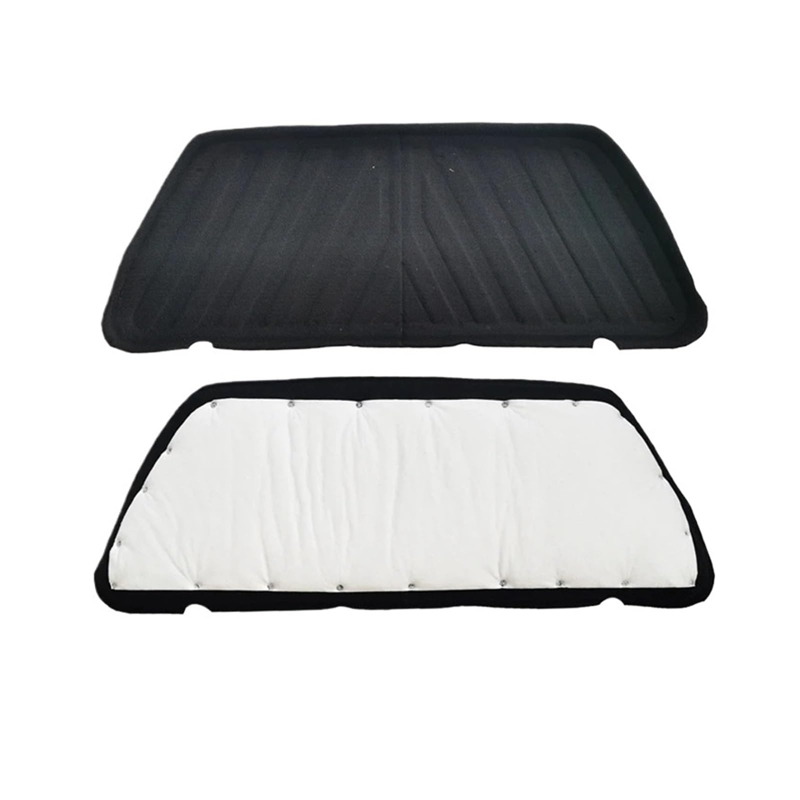 Wuqqxxqcm Type3 Compatible For Tesla Model Y/ 3 2017-2023 Front Trunk Lid Sound Insulation Cotton Interior Hood Frunk/Trunk Soundproof Dustproof Cotton Mat(Type3)