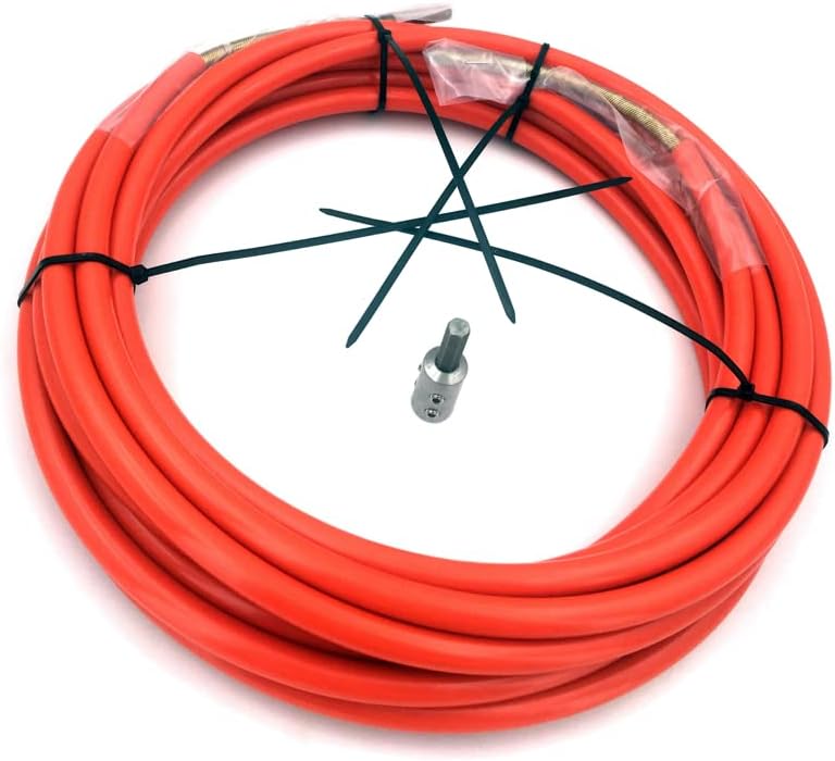 with 8mm Flexible shaft Cable 10m length for cleanning chain cutter Rod holder