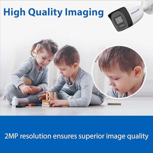 Image of PRAMA PT-NC120D3-WNM(D2) 2 MP Fixed Bullet Network Camera | Included PVC Stickers