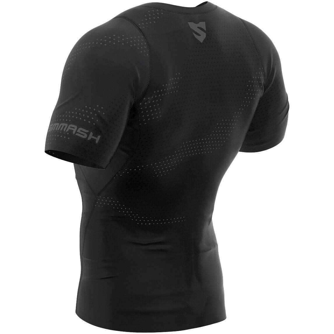 SMMASH Cross20 Camisetas Compresión Deporte de Manga Corta para Hombre, Gimnasio, Formación, Crossfit, Material Transpirable y Antibacteriano